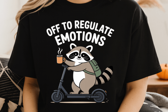Cute Therapy Raccoon: Regulate Emotions