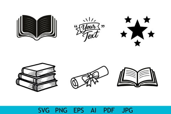 Education SVG Icon Bundle: Essential Design Assets