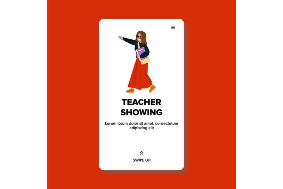 School Teacher Showing Vector: A Visual Guide for Modern Educators and Creators