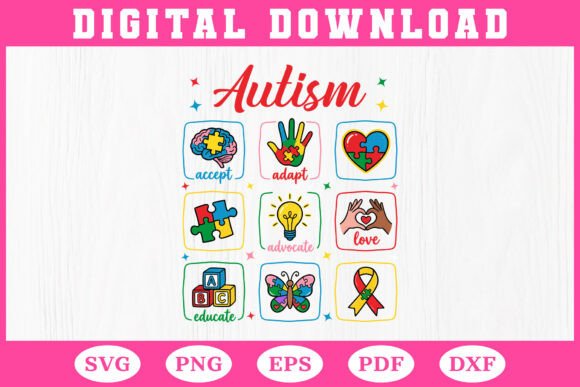 Strategic Application of the Autism Awareness SVG for Brand and Community Impact