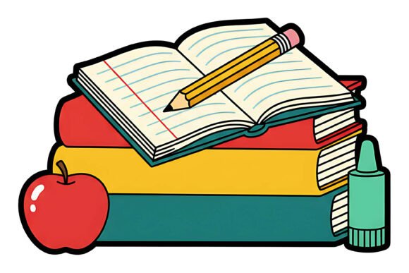 Transforming the Classroom with School Books Notebook Pencil Design